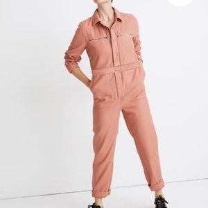 Madewell Zip-Pocket Coverall Jumpsuit